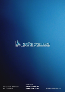 Ada Sauna E-Katalog